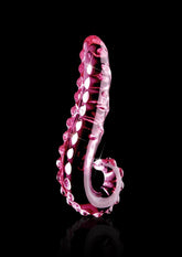 Icicles No. 24 Textured Glass Dildo 6in